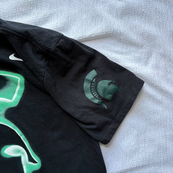 Michigan State University Spartans Graphic Nike Tee Men's T-Shirt Size Medium - Picture 3 of 5